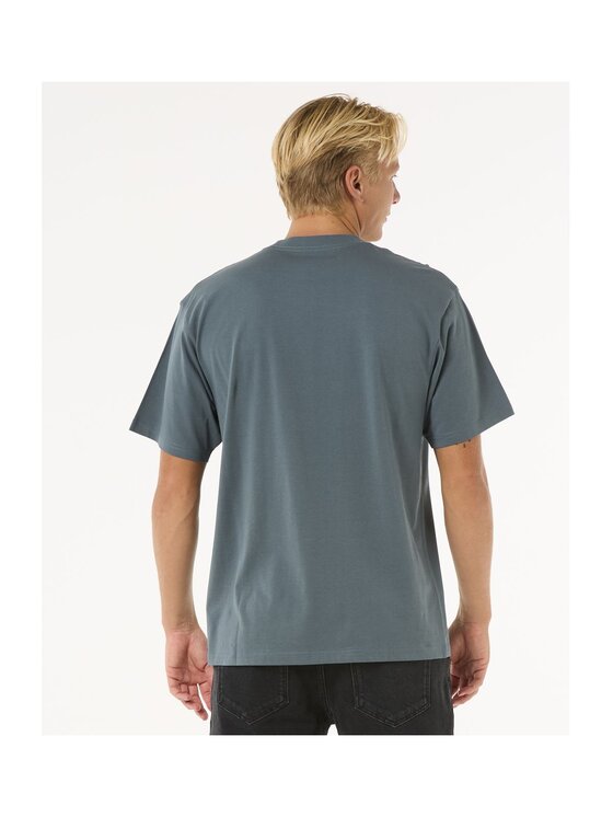 Rip Curl Rip Curl T-Shirt Pill Icon Tee Zielony Relaxed Fit