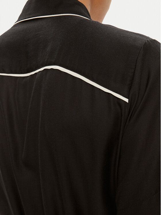 PINKO Pinko Φόρεμα πουκάμισο Encanto 103745 A1XM Μαύρο Regular Fit