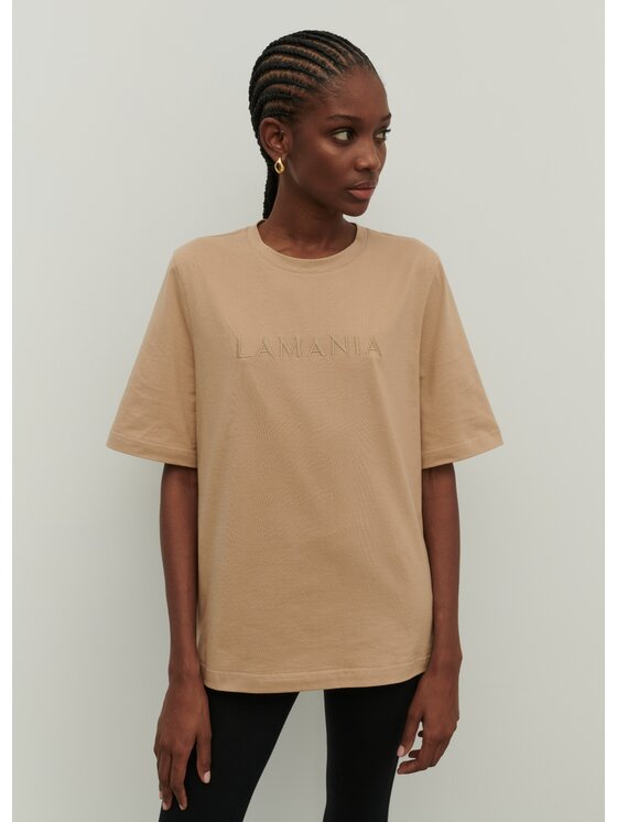 La Mania La Mania Blusa LUCY 2 BEIGE Beige Classic Fit