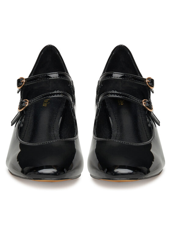 DeeZee DeeZee Halbschuhe Q88-1120-2 Schwarz