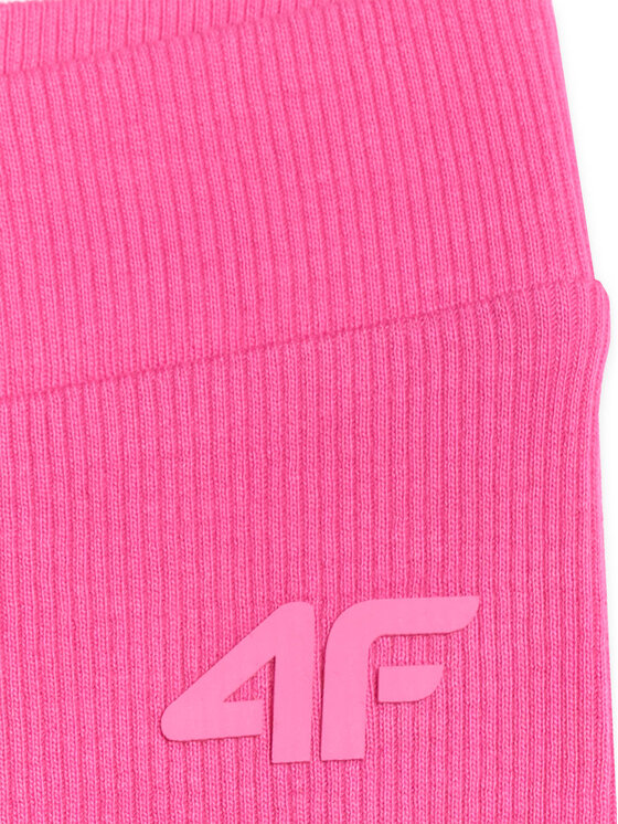 4F 4F Kolarki SUMMERTIME JOY Różowy Slim Fit