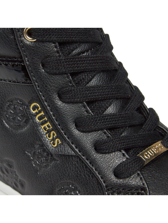 Guess Guess Sneakers Roxana FL8ROX LEA12 Negru