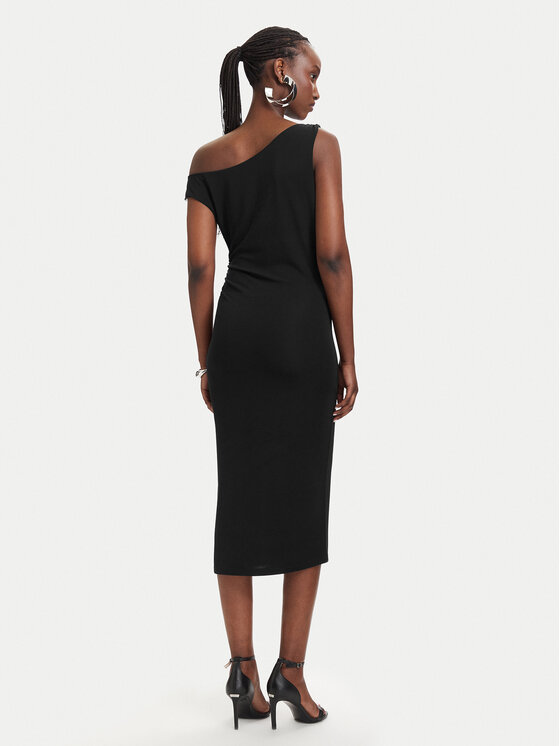 Patrizia Pepe Patrizia Pepe Cocktail obleka 2A3040/J333-K103 Črna Regular Fit