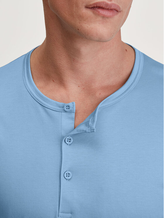 Calida Calida Longsleeve 15384 Niebieski Regular Fit