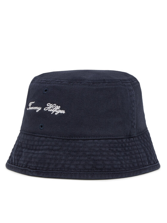 Tommy Hilfiger Tommy Hilfiger Kalap Seasonal Flag Bucket AM0AM13384 Sötétkék