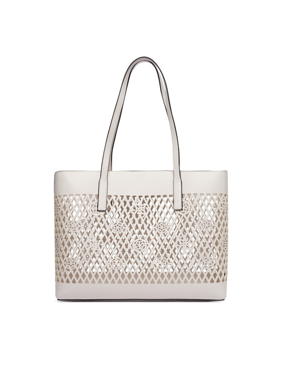 Guess Guess Geantă Letty HWPG99 11240 Alb