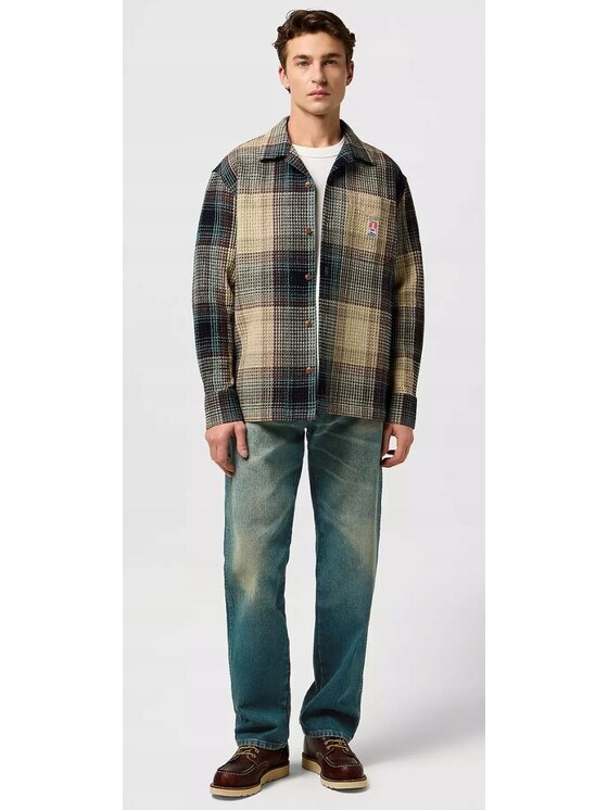 Wrangler Wrangler Jeans 13MWZ Men's Western Zipper Blu Basic Fit