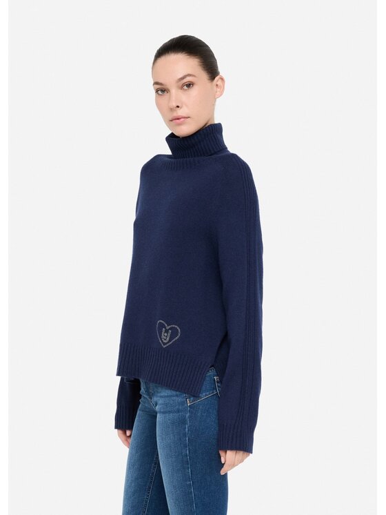 Liu Jo Liu Jo Maglione MF5445MS76L93932 Celeste Regular Fit