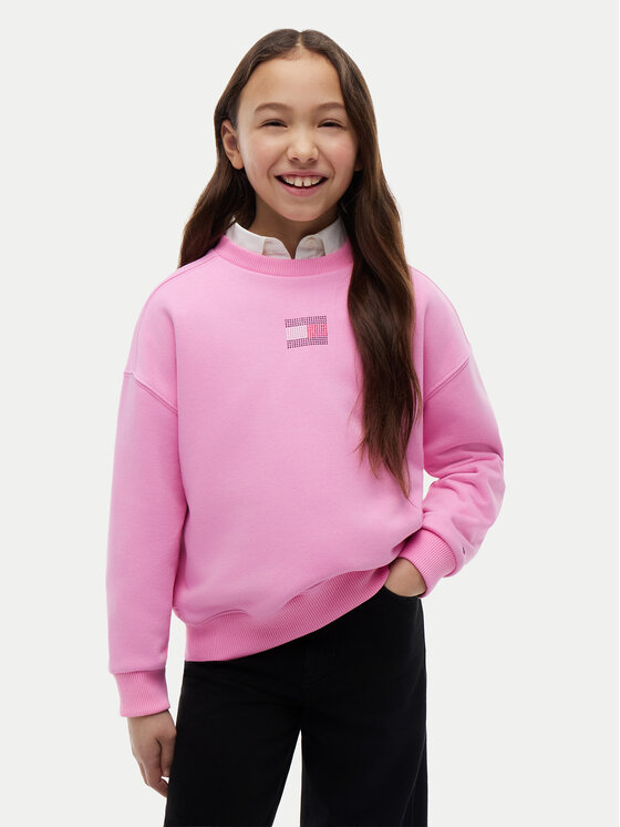 Tommy Hilfiger Hanorac KG0KG09490 Roz Regular Fit