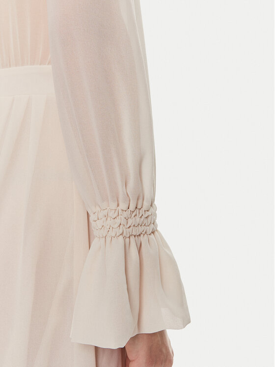 Kontatto Kontatto Abendkleid B447F Beige Regular Fit