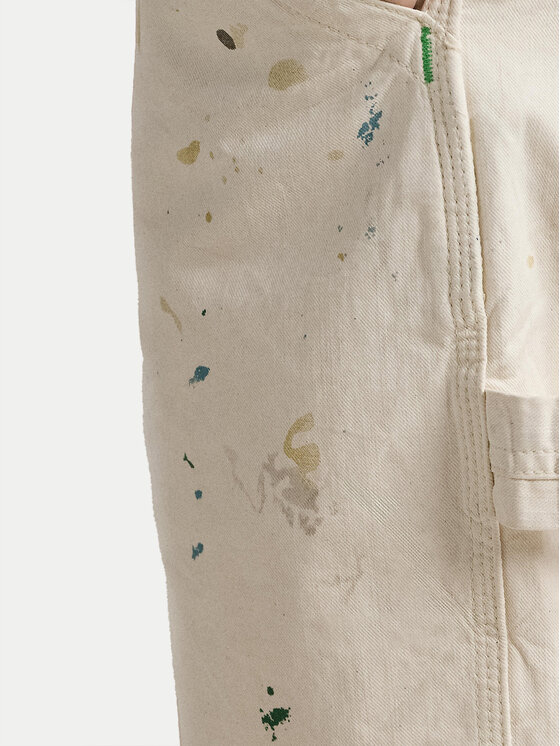 Polo Ralph Lauren Polo Ralph Lauren Pantalon scurți din material 710963172001 Alb Relaxed Fit