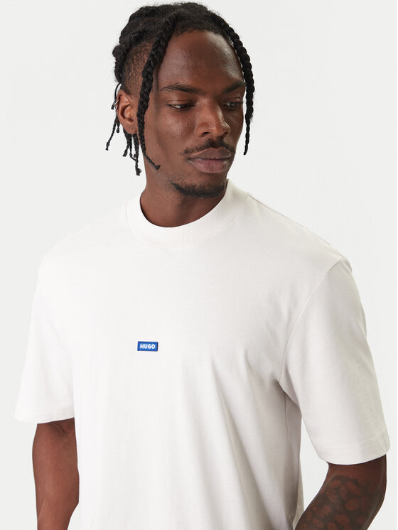 HUGO HUGO T-shirt Nieros 50509991 Bianco Regular Fit
