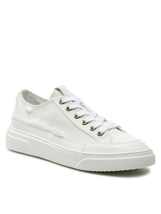 Inuikii Inuikii Snīkeri Canvas Lex Low 50102-991 Balts