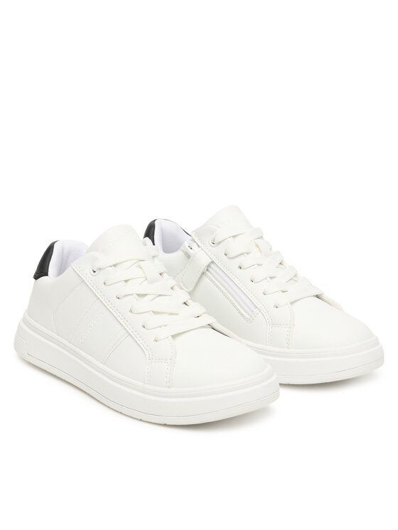 Calvin Klein Calvin Klein Сникърси Low Cut Lace-Up V3X9-83293-1355 S Бял