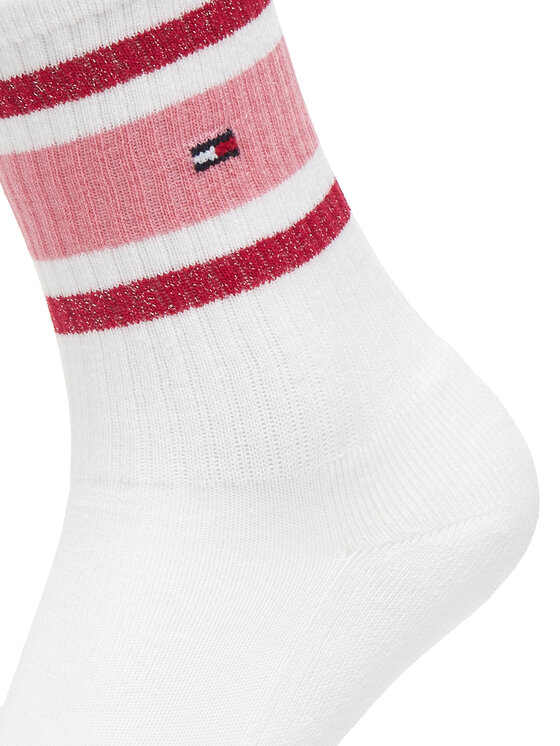 Tommy Hilfiger Tommy Hilfiger Σετ ψηλές κάλτσες παιδικές 2 τεμαχίων 701229942 Ροζ