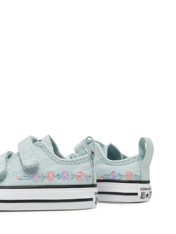 Converse Converse Tenisice Chuck Taylor All Star Florals A11785C Svijetlo plava