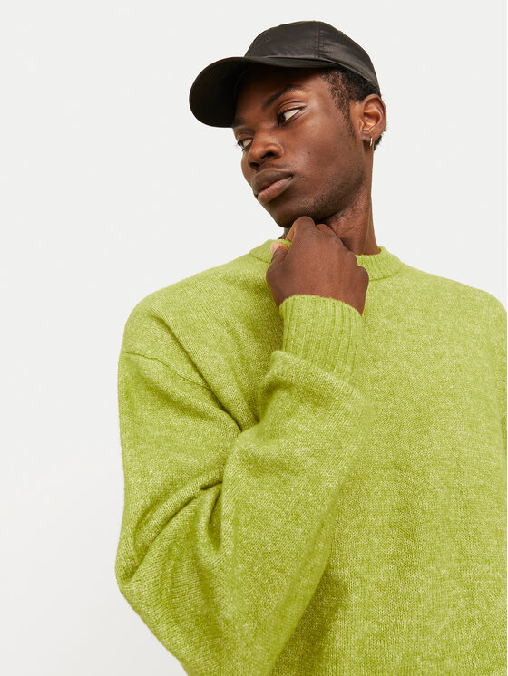 Jack&Jones Jack&Jones Πουλόβερ Rollie 12215468 Πράσινο Relaxed Fit