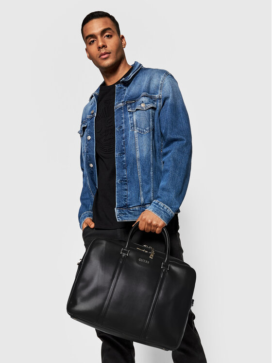 Guess Guess Τσάντα για laptop Scala Smart Work Bag HMESCL P2114 Μαύρο