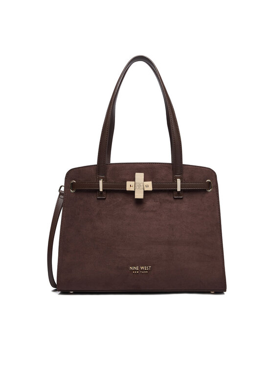 Nine West Nine West Τσάντα CEO-MODERN GRACE-LDA9516 Σκούρο καφέ