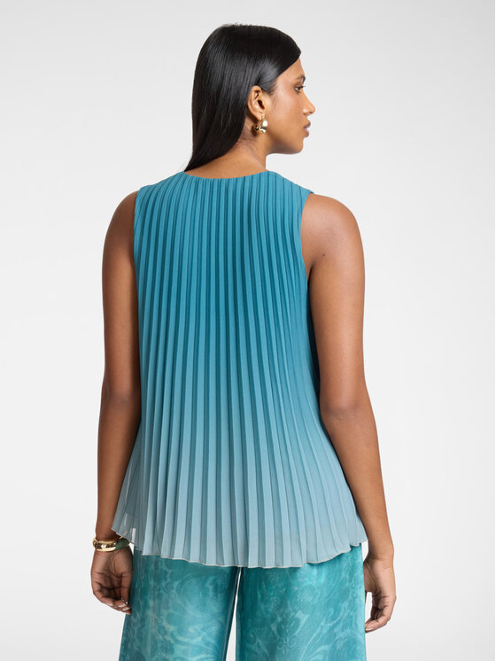 Elena Mirò Elena Mirò Bluzka 2152P000194N015 Turkusowy A-Line Fit