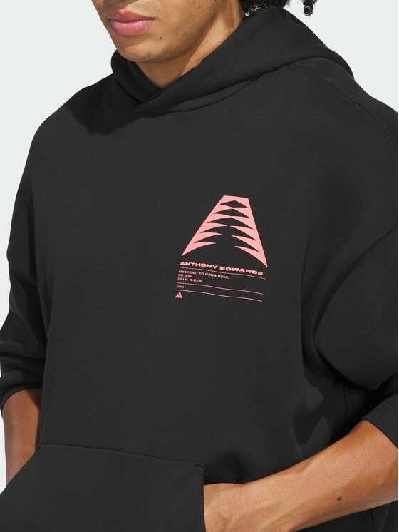 adidas adidas Bluza techniczna 156157 Czarny Regular Fit