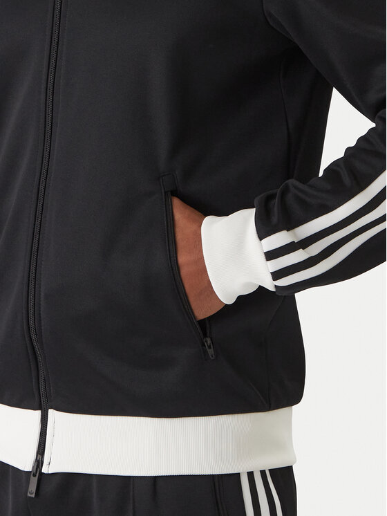adidas adidas Bluză adicolor Classic KE3527 Negru Slim Fit