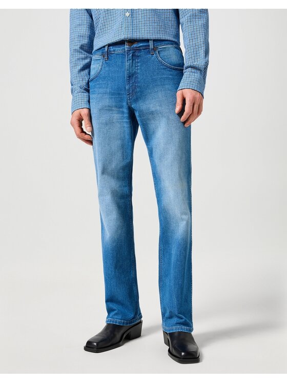 Wrangler Wrangler Jeansy HORIZON Niebieski Regular Fit