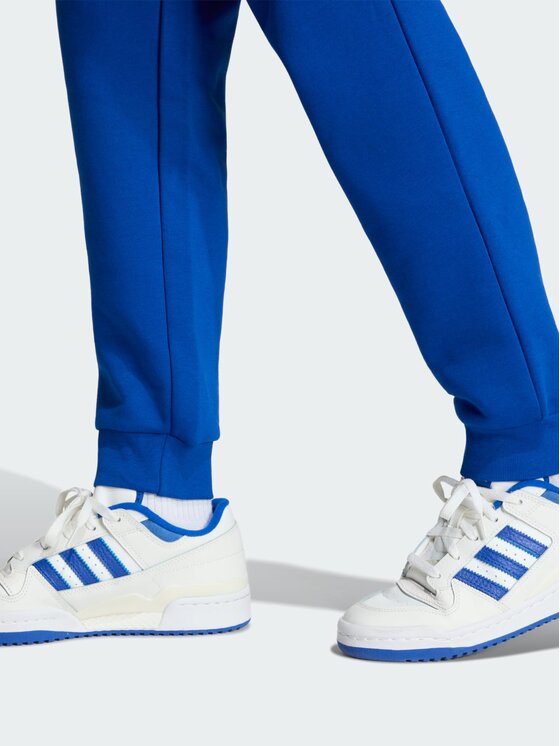 adidas adidas Spodnie materiałowe 132711 Błękitny Regular Fit
