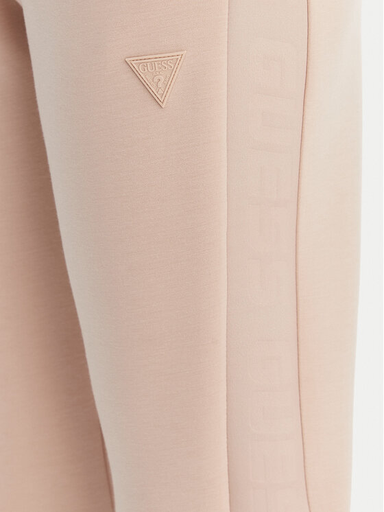 Guess Guess Donji dio trenerke V2YB18 K7UW2 Bež Regular Fit