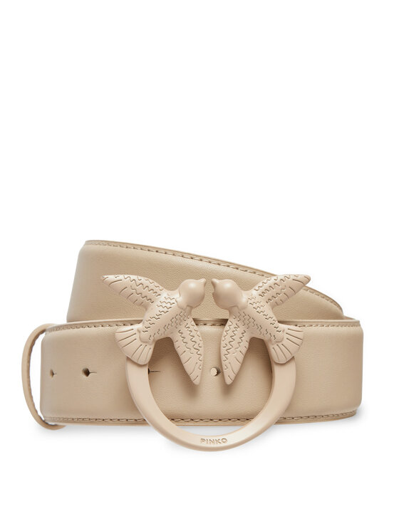 Curea de Damă Pinko Love Berry H4 Belt AI 24-25 PLT01 100120 A1K2 Bej