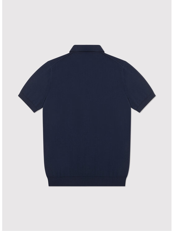 Pako Lorente Pako Lorente Polo P25WF-TX-007 Granatowy Classic Fit