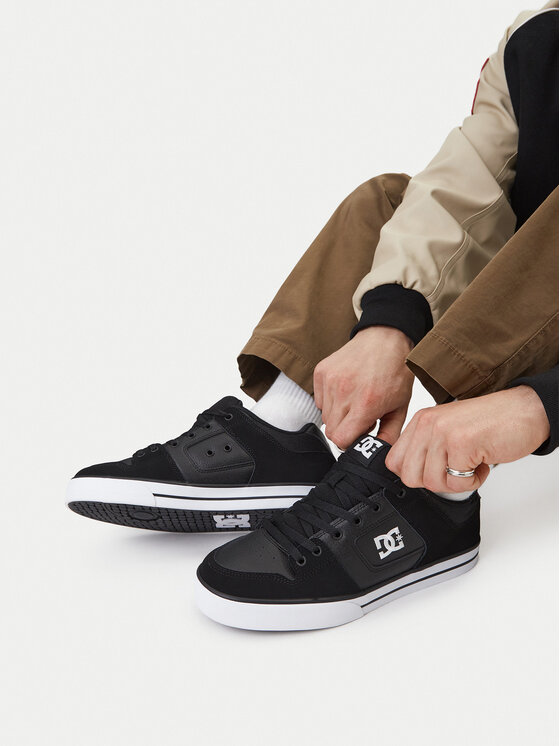 DC Shoes DC Shoes Снікерcи EO-PURE 300660-BLW Чорний