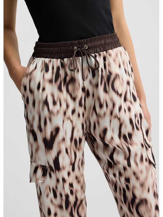 Liu Jo Liu Jo Pantaloni di tessuto TA5293TS964M9064 Marrone Regular Fit