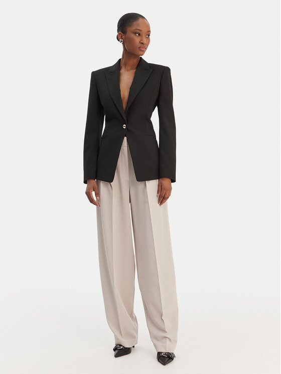 Patrizia Pepe Patrizia Pepe Παντελόνι υφασμάτινο 8P0794/A498-S748 Γκρι Regular Fit