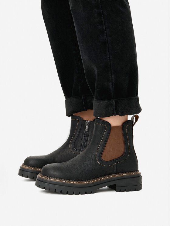 Clara Barson Clara Barson Klassische Stiefeletten CEO-WS5195-26 Schwarz