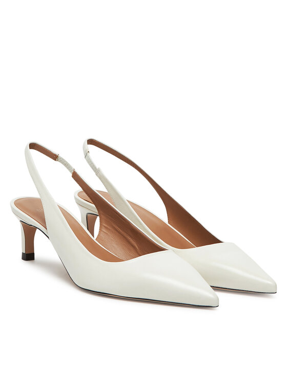 BOSS BOSS Sandali Janet 50542378 Bianco