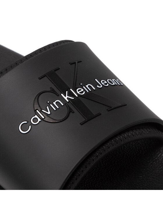 Calvin Klein Jeans Calvin Klein Jeans Nazouváky Slide Monogram Tpu YM0YM00361 Černá