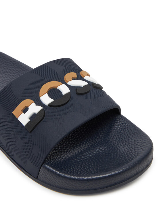 BOSS BOSS Šľapky J52269 S Tmavomodrá