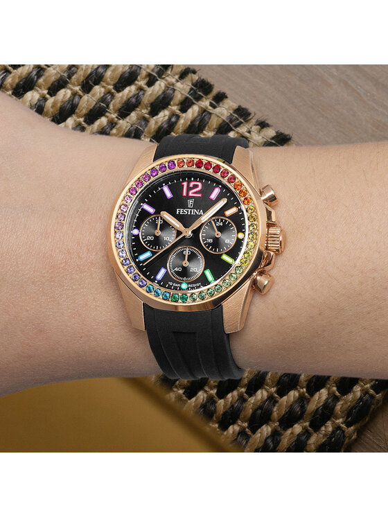 Festina Festina Hodinky F20611-3 Černá