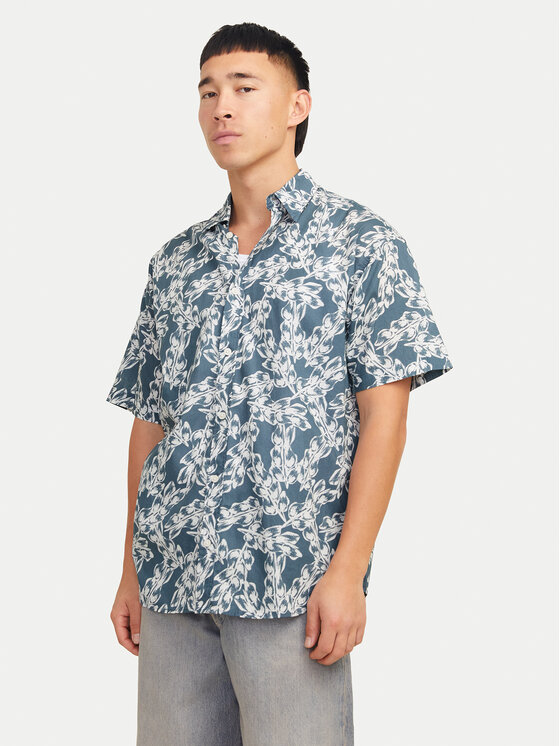 Jack & Jones Jack & Jones Ing Joshua 12271089 Kék Wide Fit