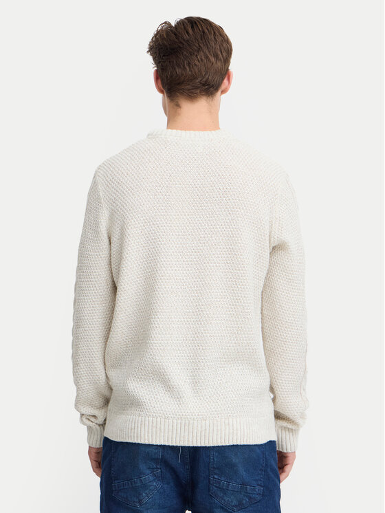 Blend Blend Pullover 20717439 Écru Regular Fit