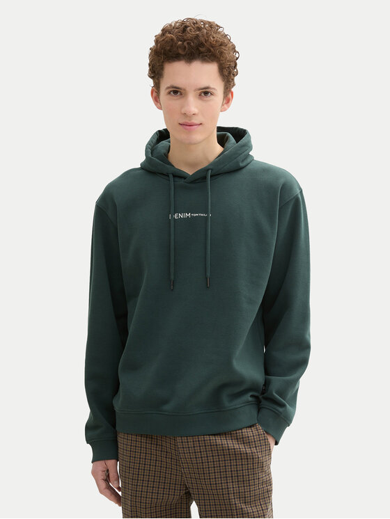 Tom Tailor Denim Tom Tailor Denim Felpa 1033580 Verde Regular Fit