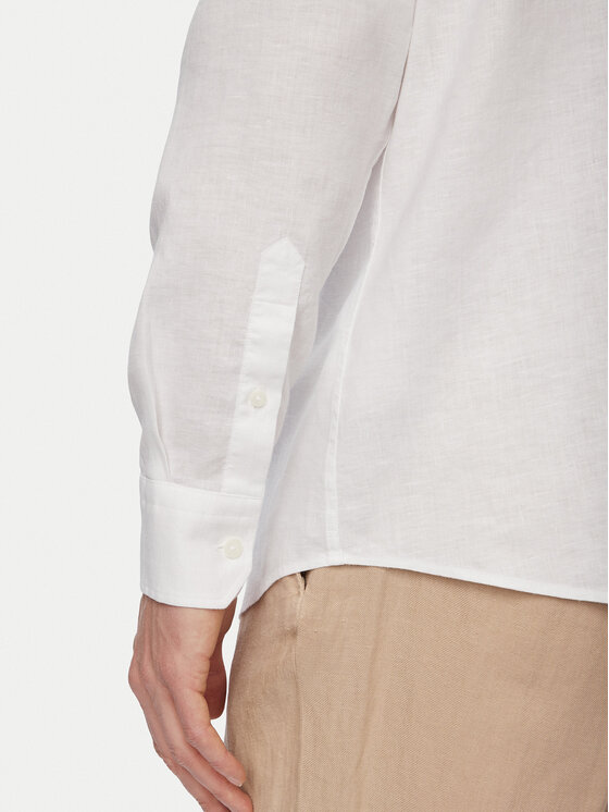 KARL LAGERFELD KARL LAGERFELD Srajca 605084 562791 Bela Regular Fit