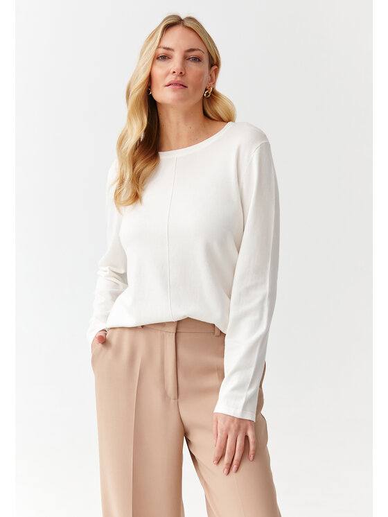 TATUUM TATUUM Sveter NICOLETTA 1 Krémová Classic Fit
