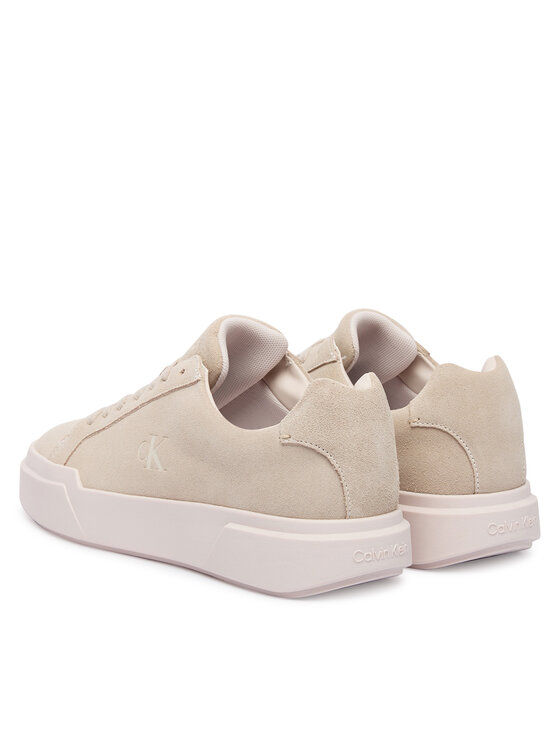 Calvin Klein Calvin Klein Sneakersy Chunky Cupsole Lace Up Su Ml YW0YW01949 Béžová