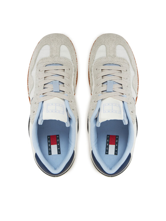 Tommy Jeans Tommy Jeans Снікерcи The Greenwich Mix Media EN0EN02730 Сірий