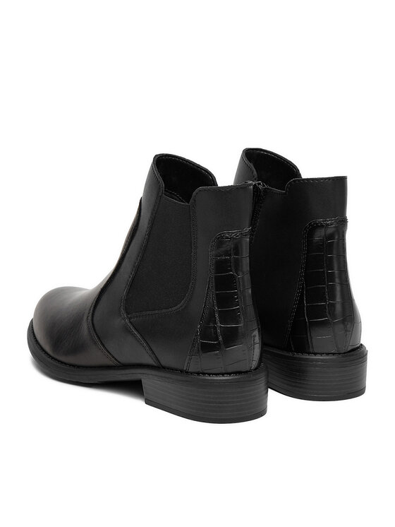 Remonte Remonte Ghete Jodhpur D0F70-00 Negru