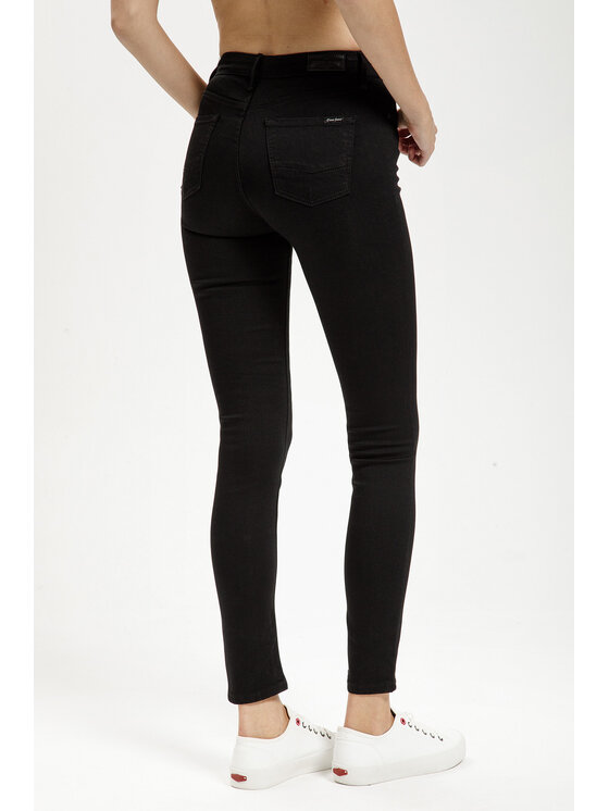 Cross Jeans Cross Jeans Jeansy N 497-189 Czarny Skinny Fit