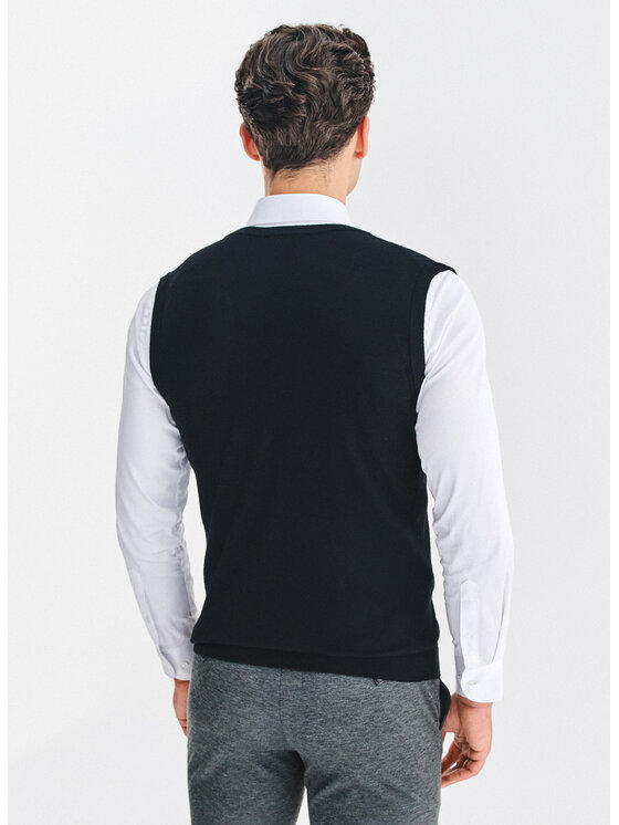 Pako Lorente Pako Lorente Sweter P25WP-2X-036 Czarny Classic Fit