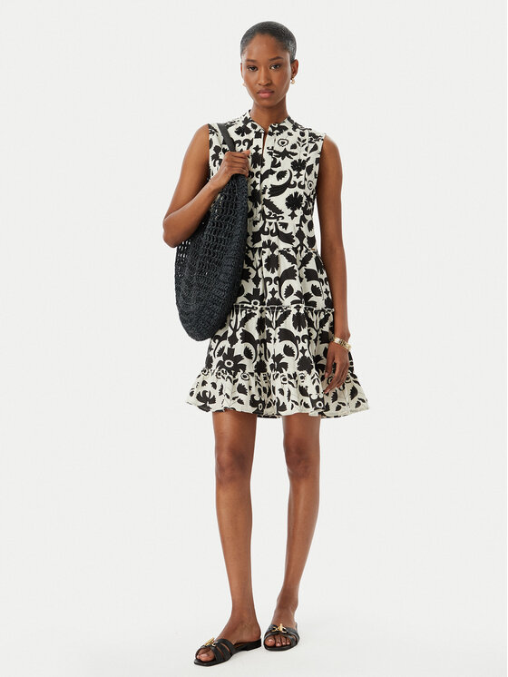 LOLA CASADEMUNT LOLA CASADEMUNT Літня сукня LS2616040 Чорний Regular Fit